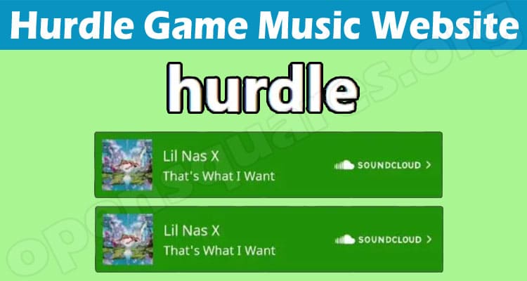 Hurdle Game Music Website {March} Read to find out More!