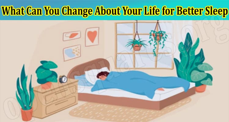 Latest News What Can You Change About Your Life for Better Sleep