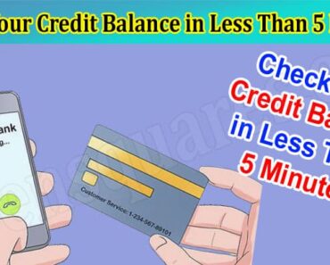 Check Your Credit Balance in Less Than 5 Minutes