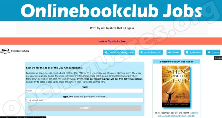 Latest News Onlinebookclub Jobs