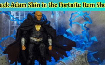 Get the Upcoming Black Adam Skin in the Fortnite Item Shop 