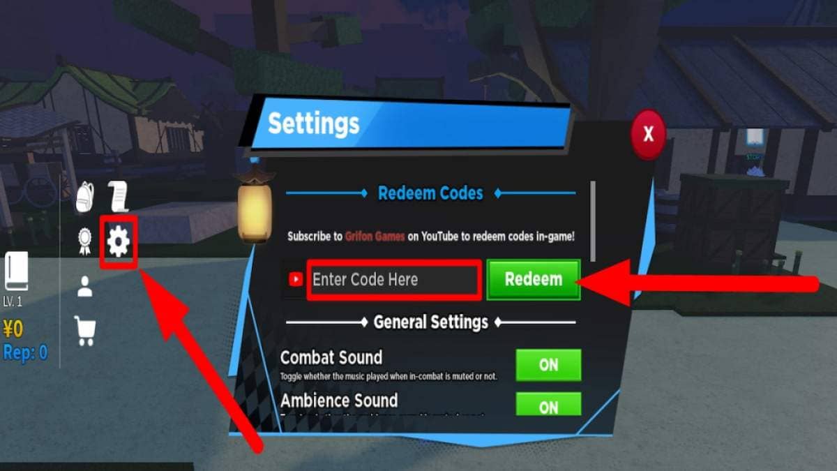 Steps to redeem Kaizen codes on Roblox