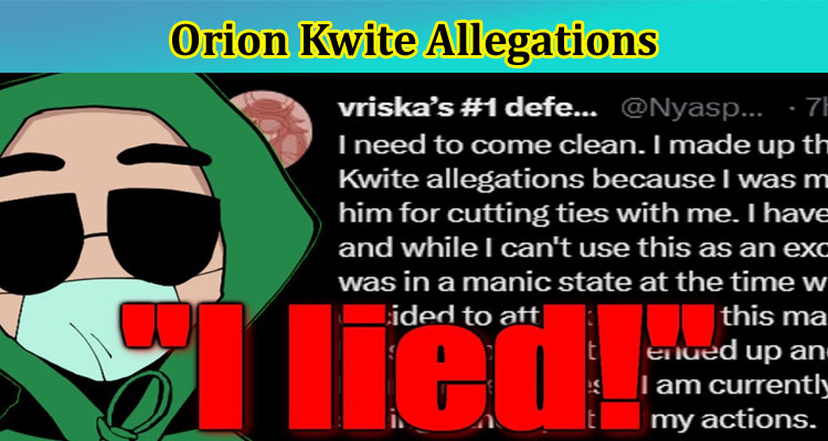 Orion Kwite Allegations: What Was the controversy Between Them? Check Facts Now!