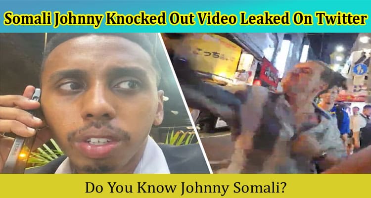 Latest News Somali Johnny Knocked Out Video Leaked On Twitter