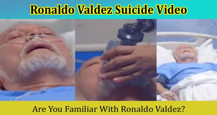 {Video Link} Ronaldo Valdez Suicide Video: What Is The Cause of Death? What Is The Shown In The Video?